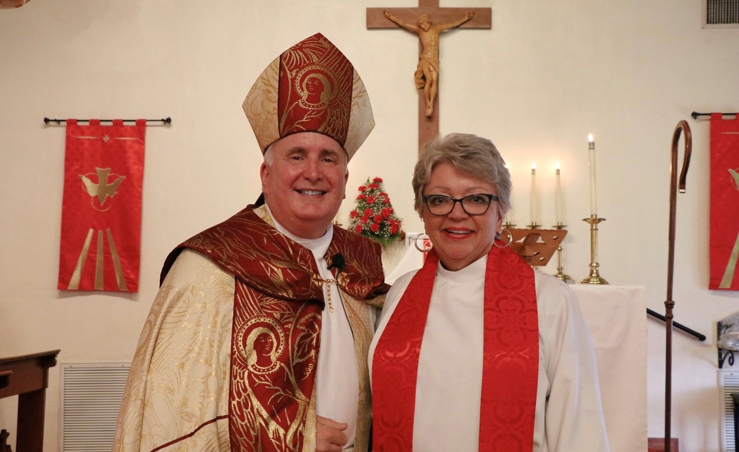 The Rt. Reverend Gregory O. Brewer, bishop of the diocese of Central Florida, ordained Reverend Kay Mueller on October 9, 2022.